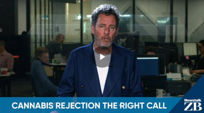 marijuana mike hosking cannabis rejection the right call