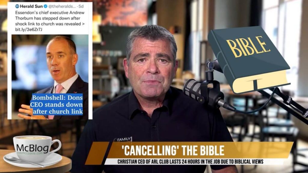 McBLOG Cancelling the Bible