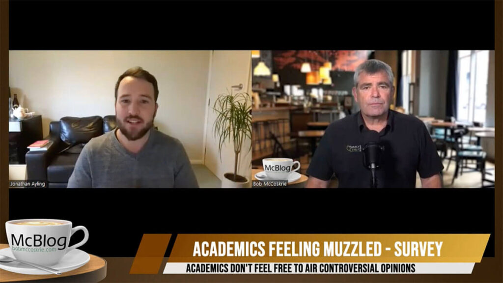 McBLOG- Academics feeling muzzled – Survey