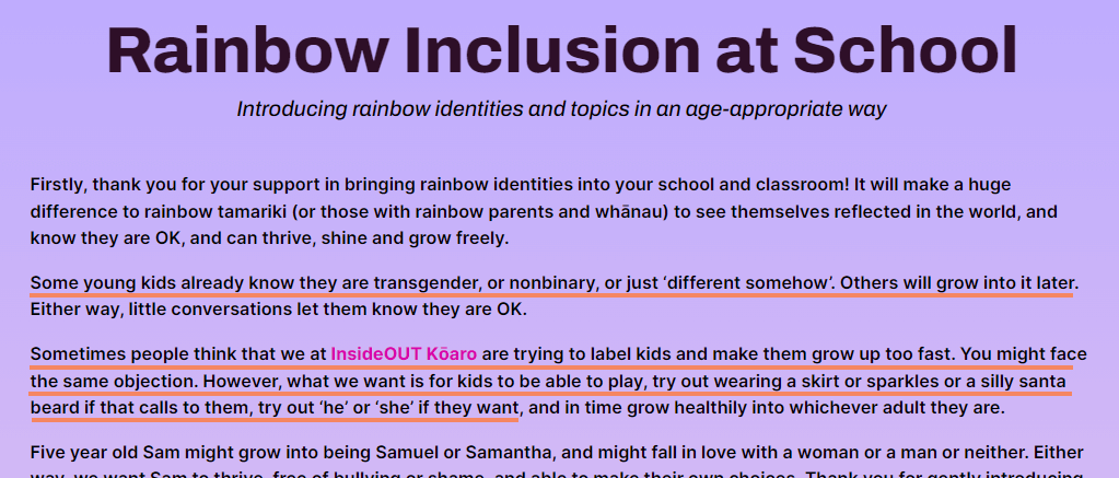 Rainbow Inclusion