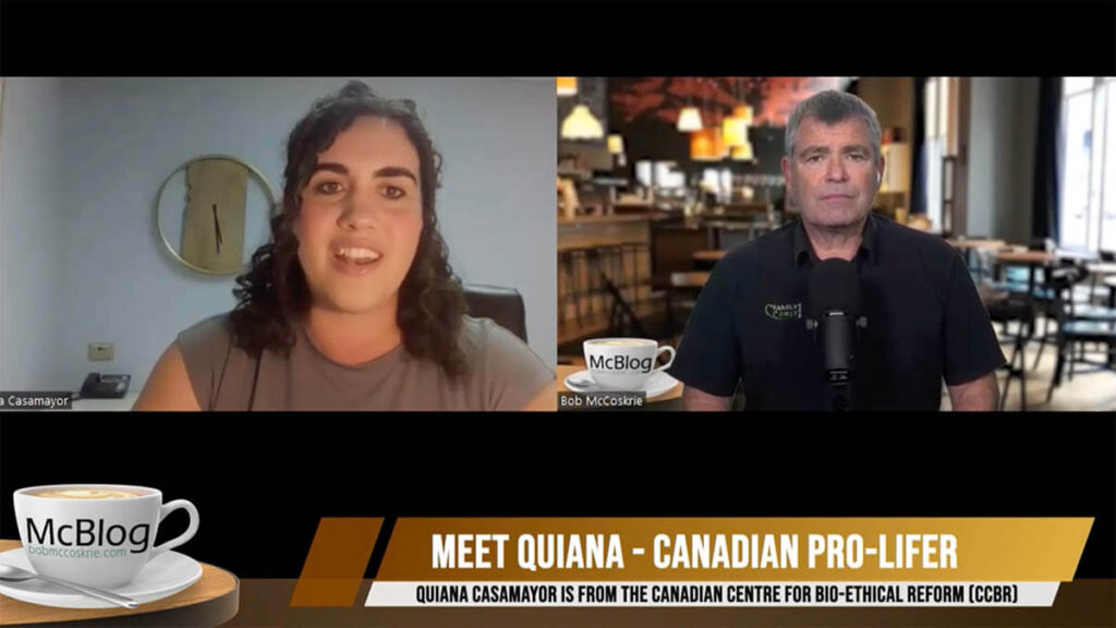 McBLOG - Meet Canadian pro-lifer Quiana