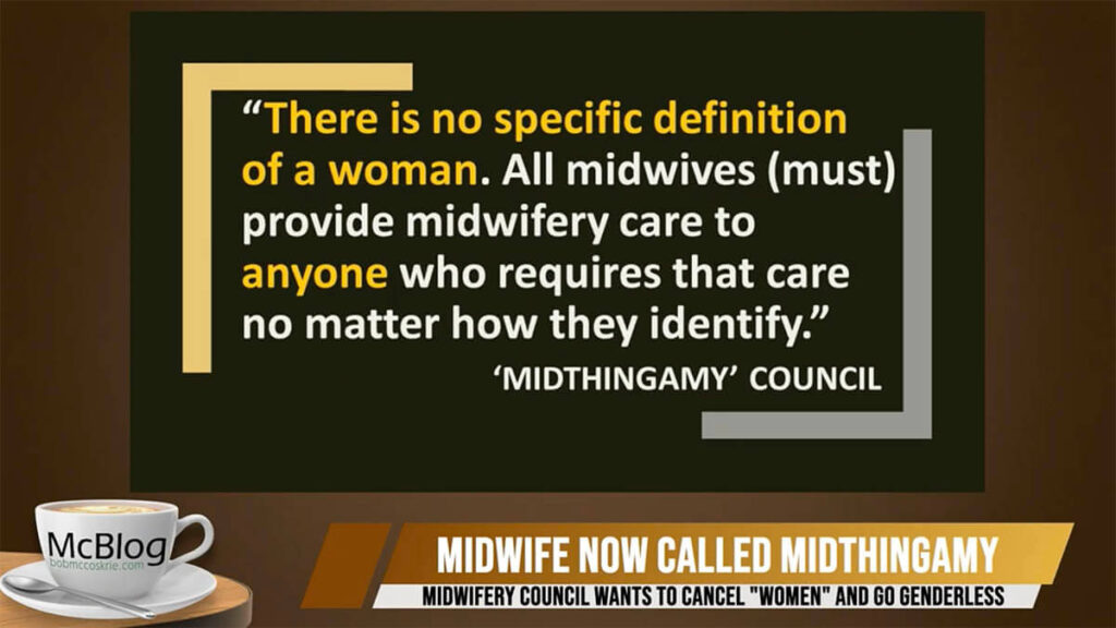 McBLOG - Midwife to be renamed Midthingamy