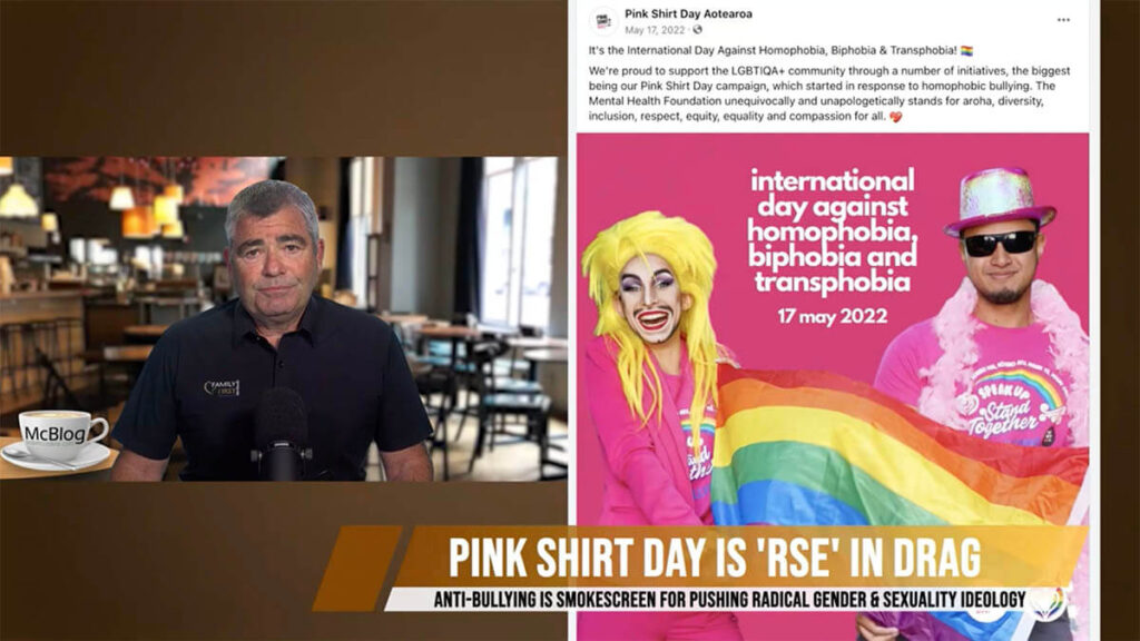 Pink Shirt Day anti bullying is about promoting an LGBT narrative