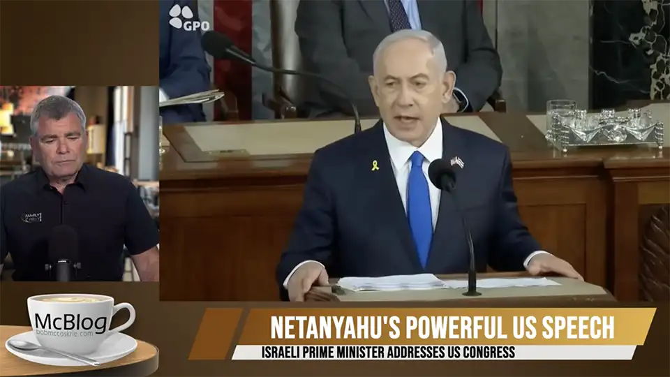 McBLOG - Netanyahu speech to Congress that you probably didn't hear
