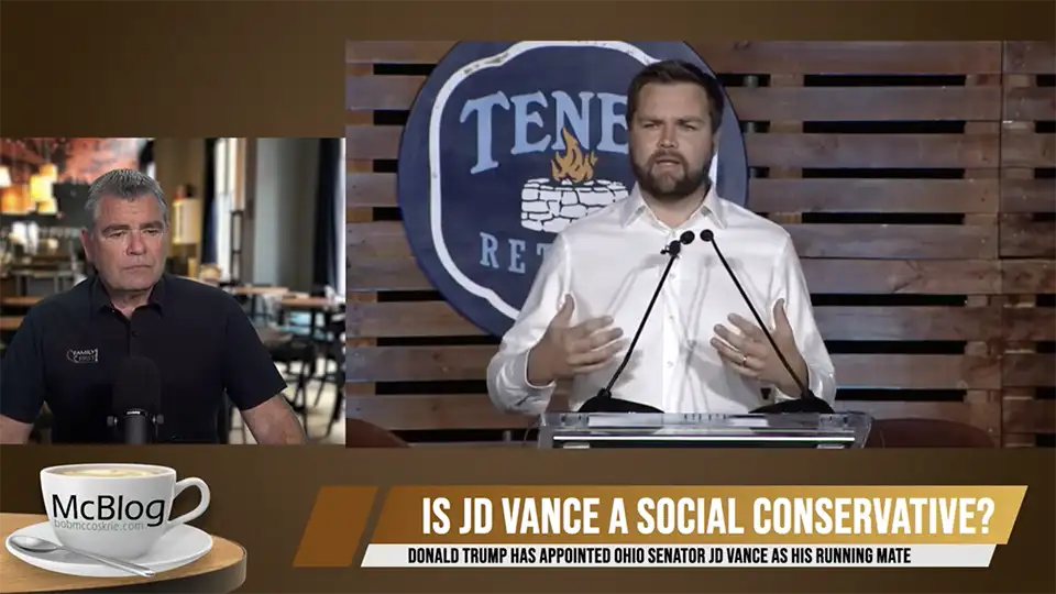 McBLOG: Who is JD Vance and is he a social conservative