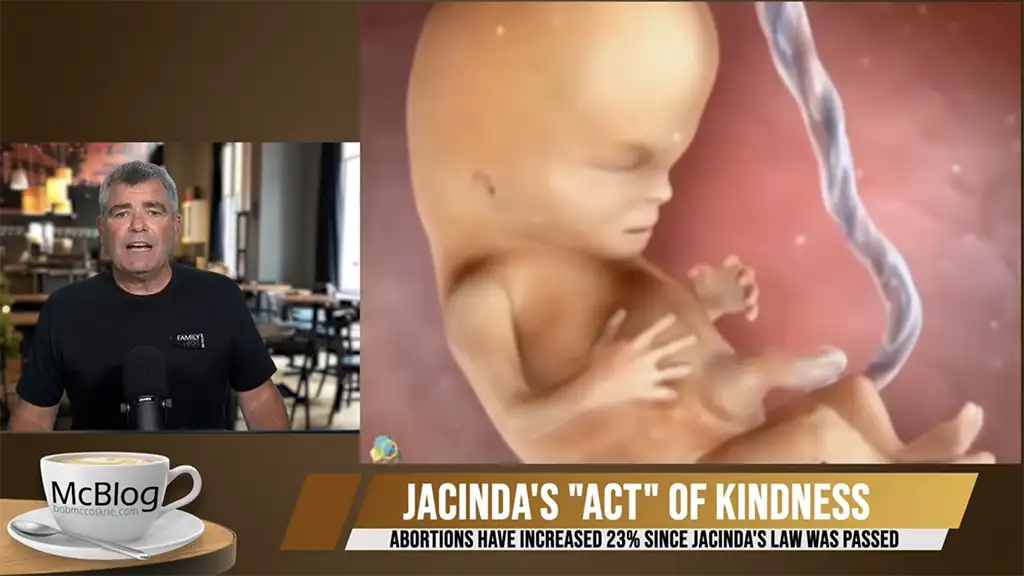 McBlog - Jacindas act of kindness has increased abortions