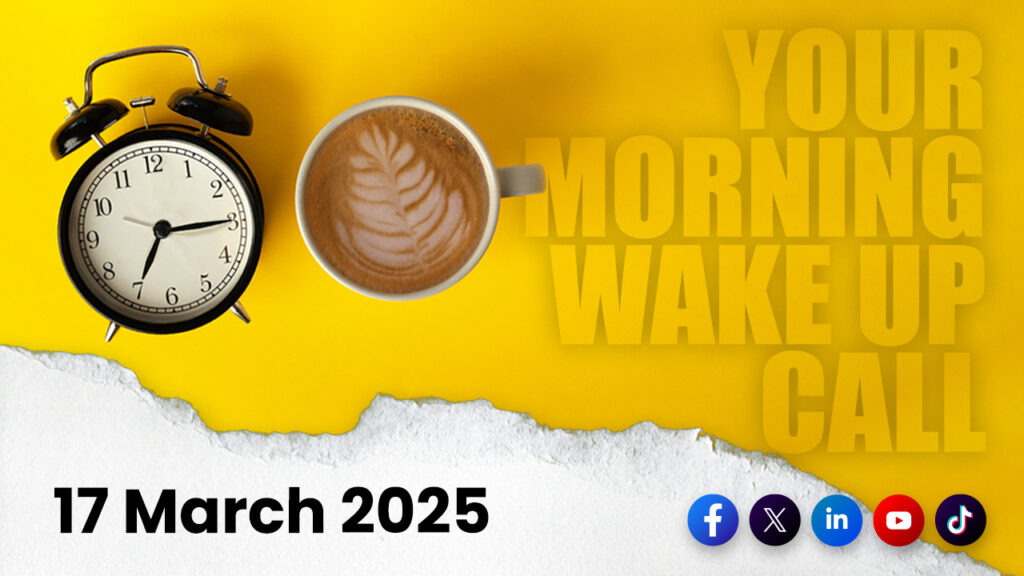 Daybreak for 17 March 2025.