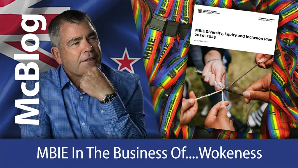 McBlog: MBIE In The Business Of... Wokeness