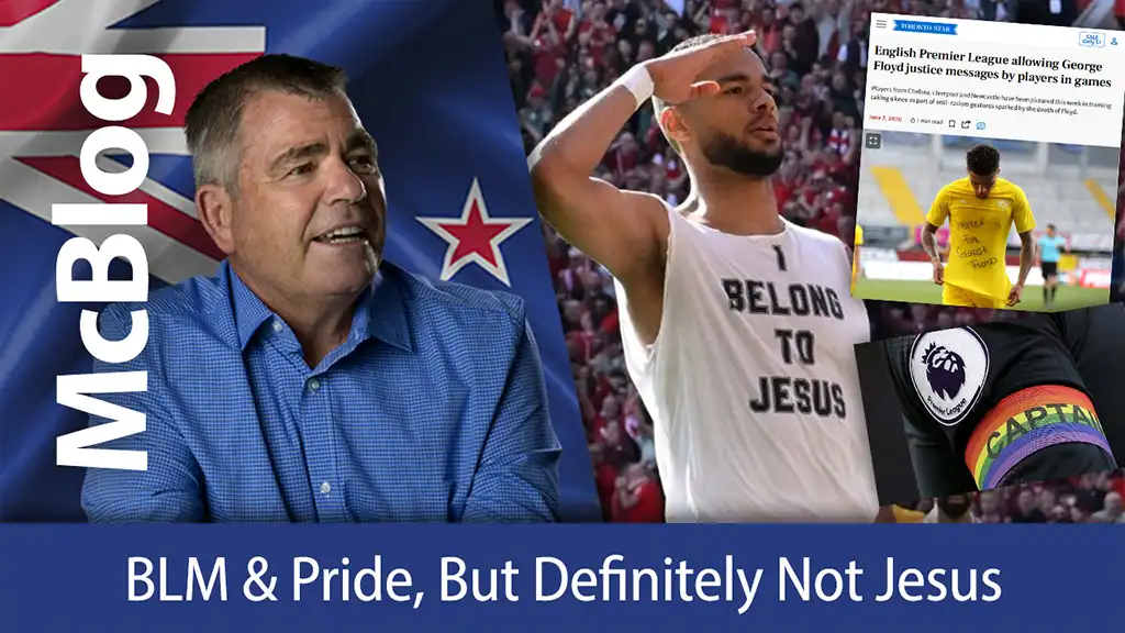 BLM & Pride but definitely not Jesus