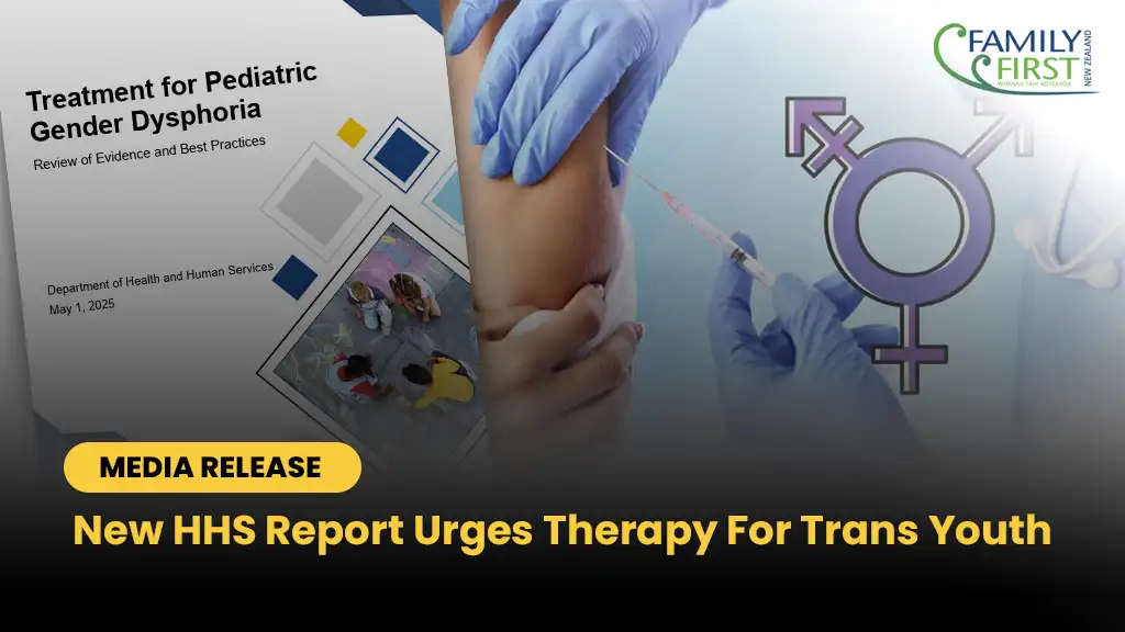 New HHS Report Urges Therapy For Trans Youth