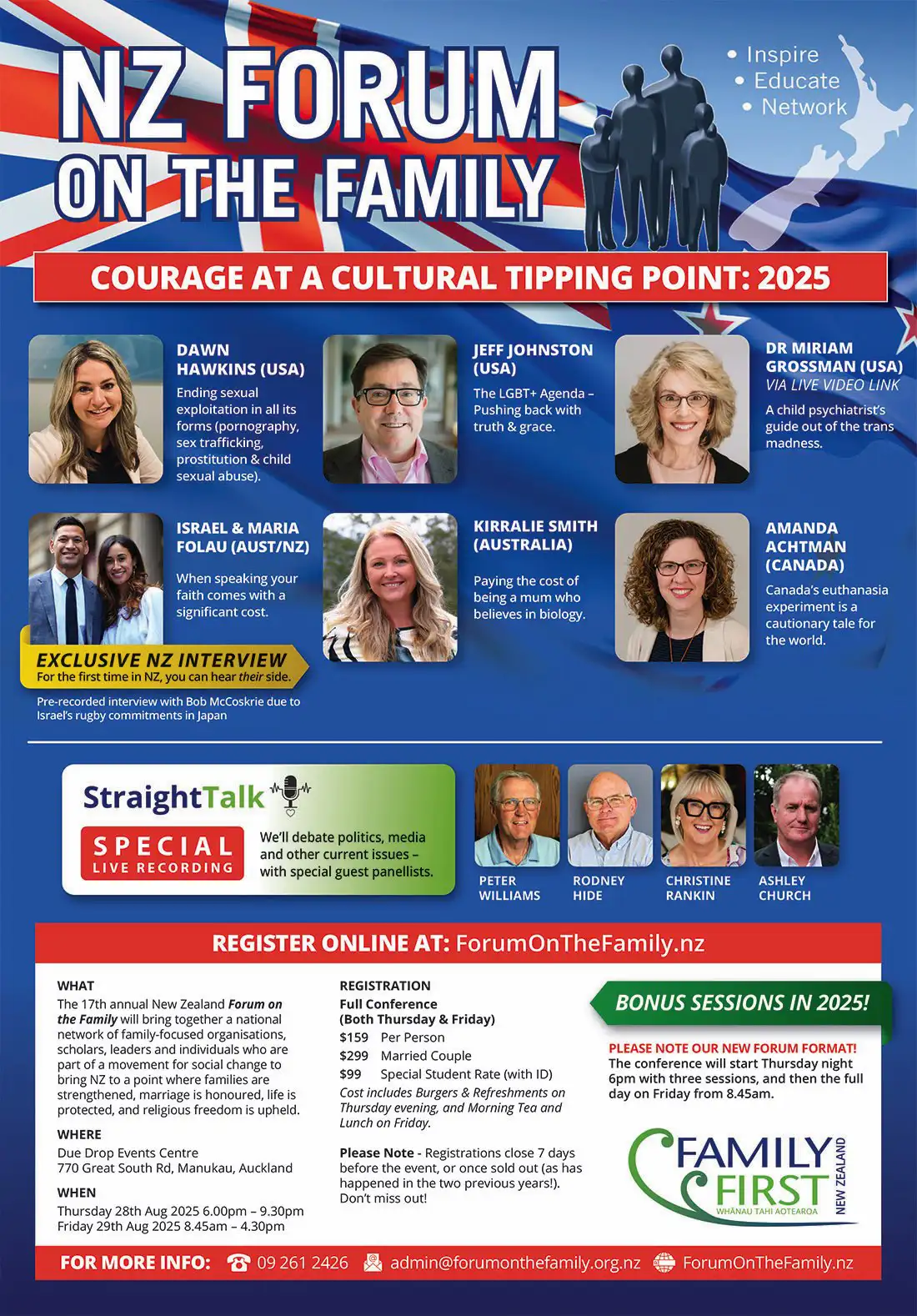 NZ Forum On The Family 2025