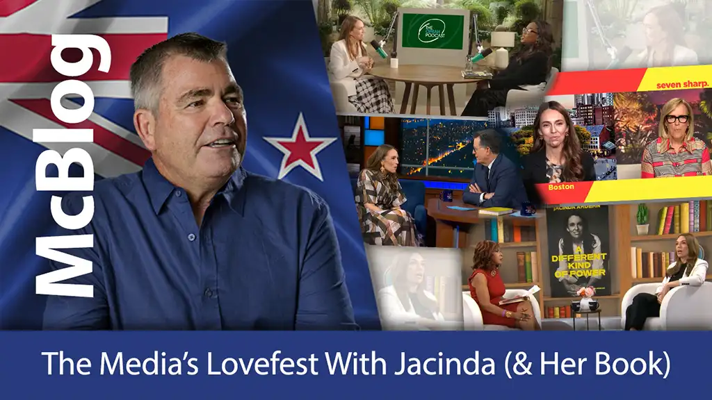 McBlog - The Media’s Lovefest With Jacinda (& Her Book)