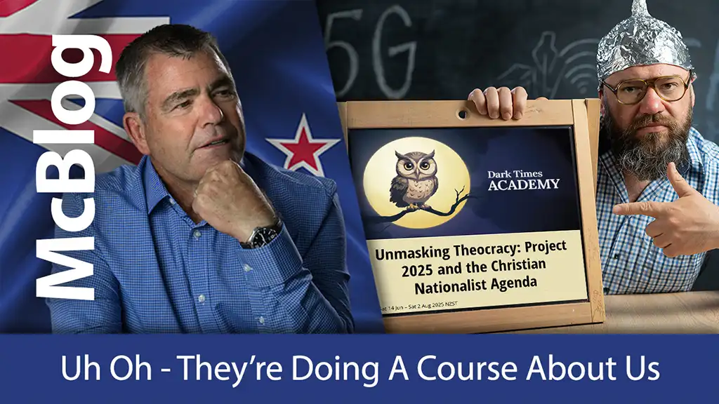 McBlog - Uh Oh. They're Doing A Course On Us!