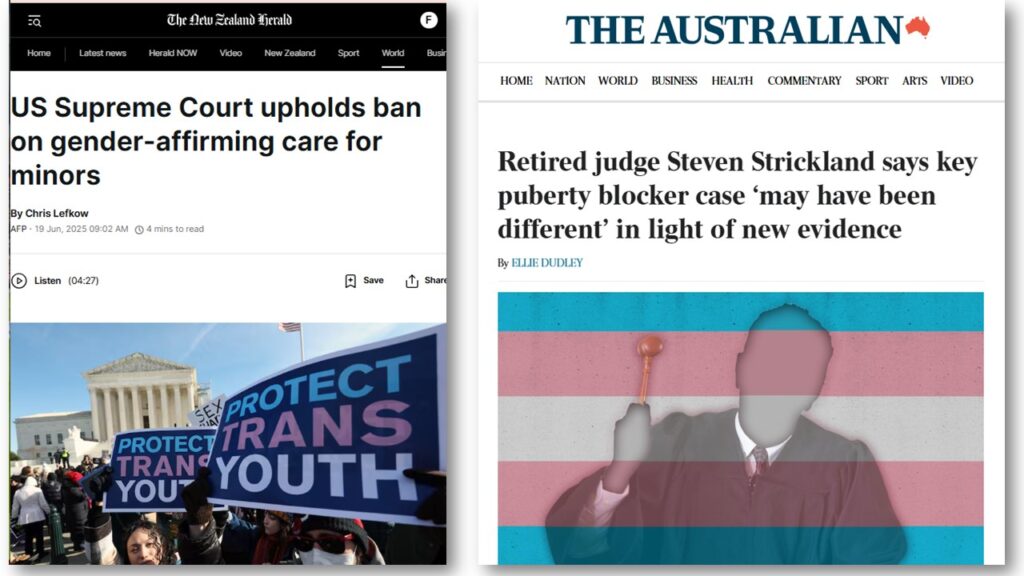 Trans Agenda Suffers Two More Mortal Blows