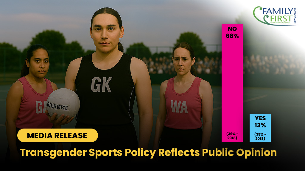 Media Statement - Transgender sports policy reflects public opinion