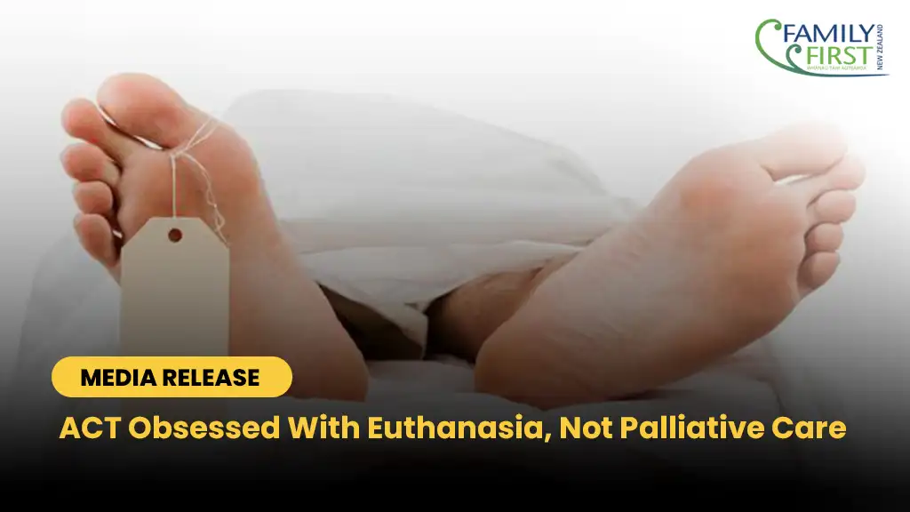 ACT obsessed with euthanasia, not palliative care
