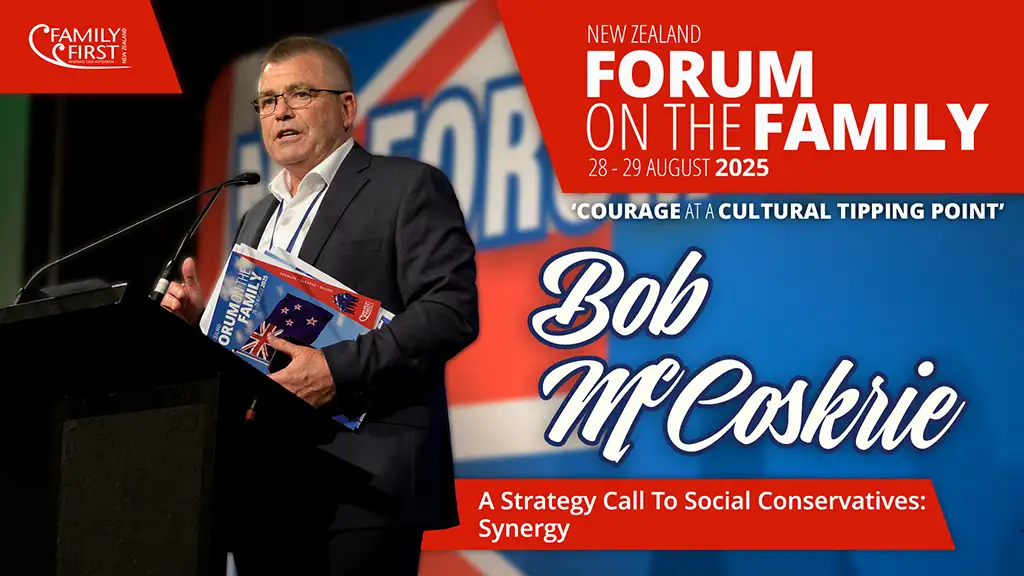 FORUM ON THE FAMILY 2025: Bob McCoskrie (NZ)