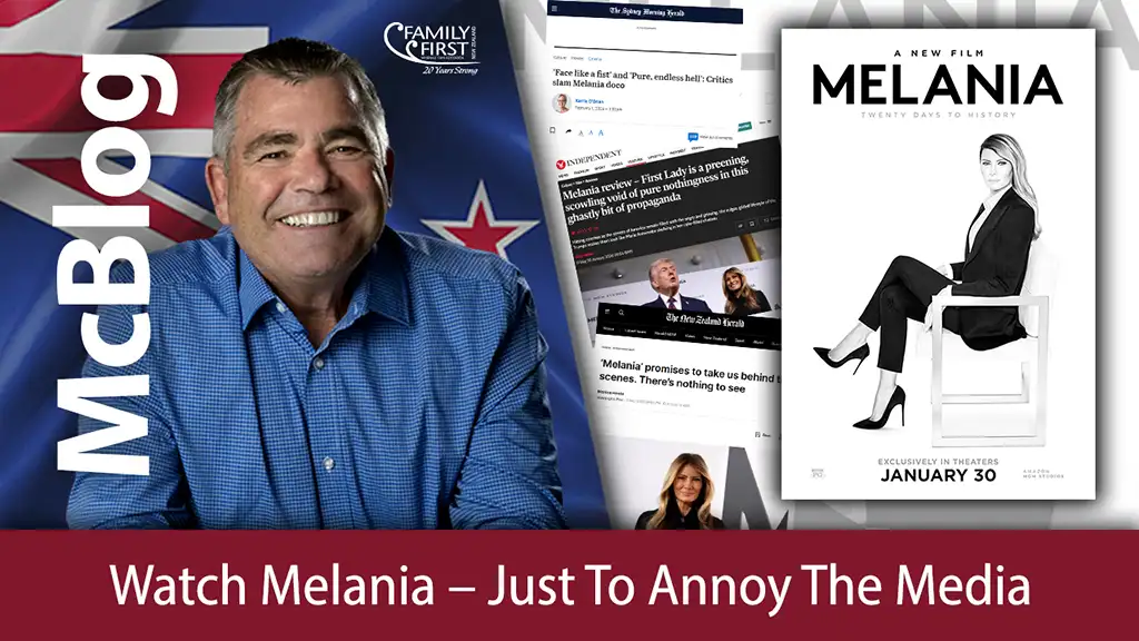 McBlog: Watch 'Melania' - just to annoy the media