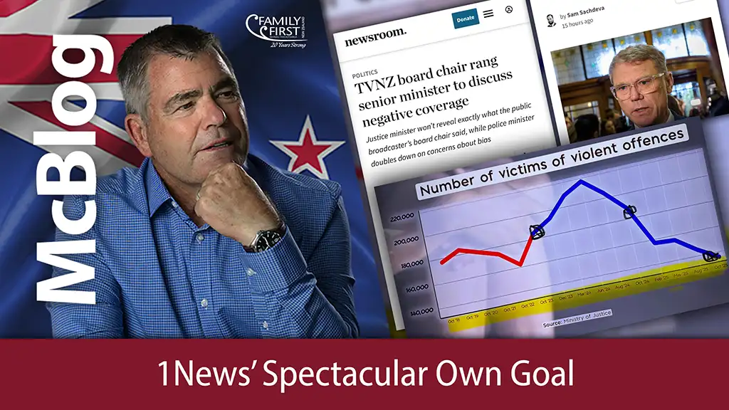 McBlog: 1News’ Spectacular Own Goal