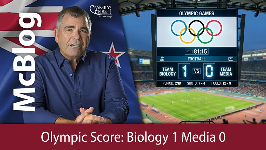 McBlog: Olympic Result: Biology 1 Media 0