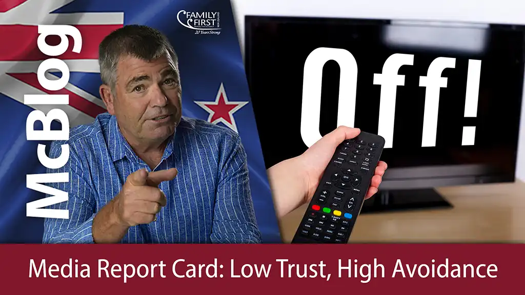 McBlog: Media Report Card: Low Trust, High Avoidance