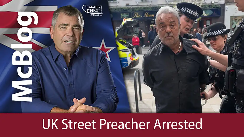 McBlog - UK Street Preacher Arrested