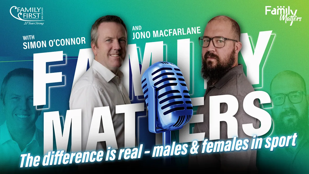 Family Matters – Jono Macfarlane and why sex matters in sport Family Matters - Jono Macfarlane and why sex matters in sport
