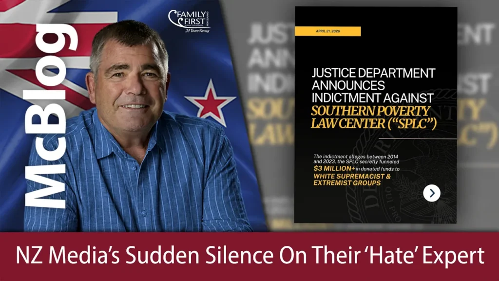 McBlog: NZ Media’s Sudden Silence On Their ‘Hate’ Expert