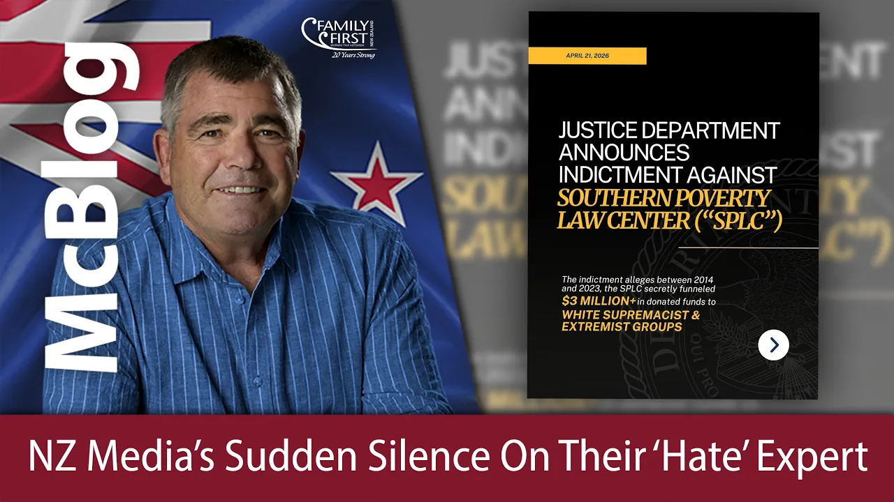 McBlog: NZ Media’s Sudden Silence On Their ‘Hate’ Expert