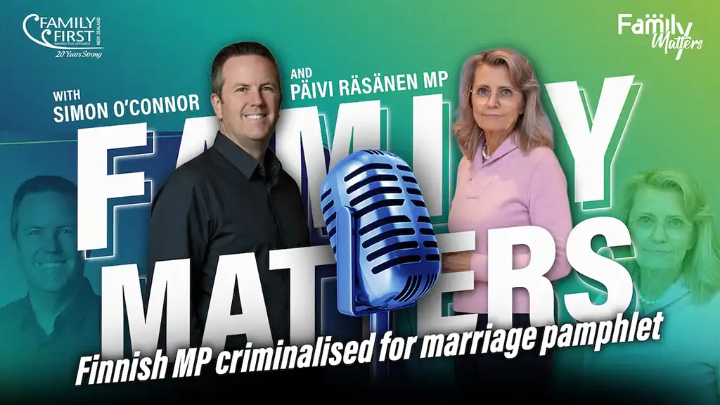 Family Matters Exclusive - Finnish MP Päivi Räsänen criminalised for marriage pamphlet