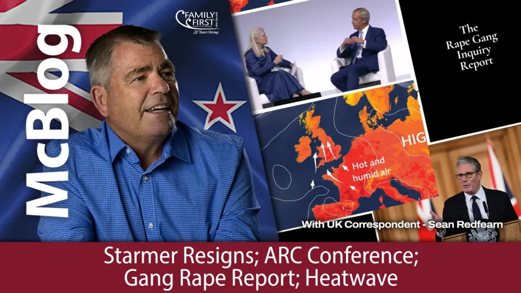 McBlog: Starmer Resigns; ARC Conference; Gang Rape Report; Heatwave