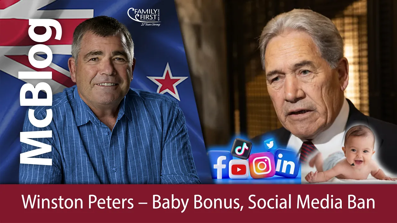 McBlog – Winston Peters – Baby Bonus – Social Media Ban McBlog: Winston Peters - Baby Bonus, Social Media Ban
