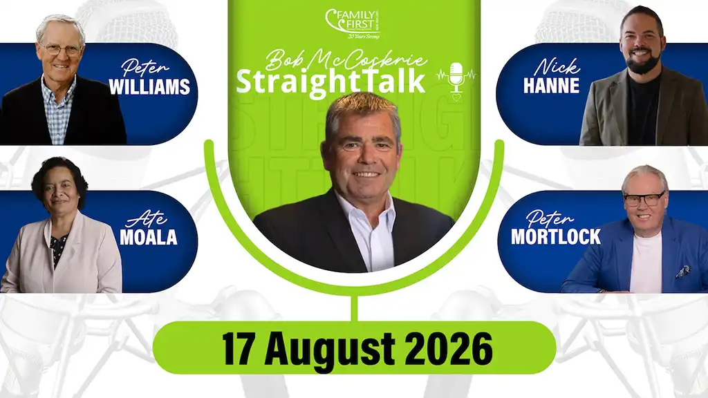 StraightTalk – 17 August 2026 StraightTalk - 17 August 2026