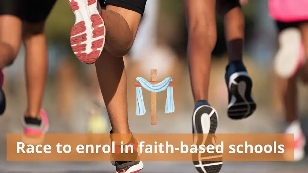 Race to enrol in faith-based schools