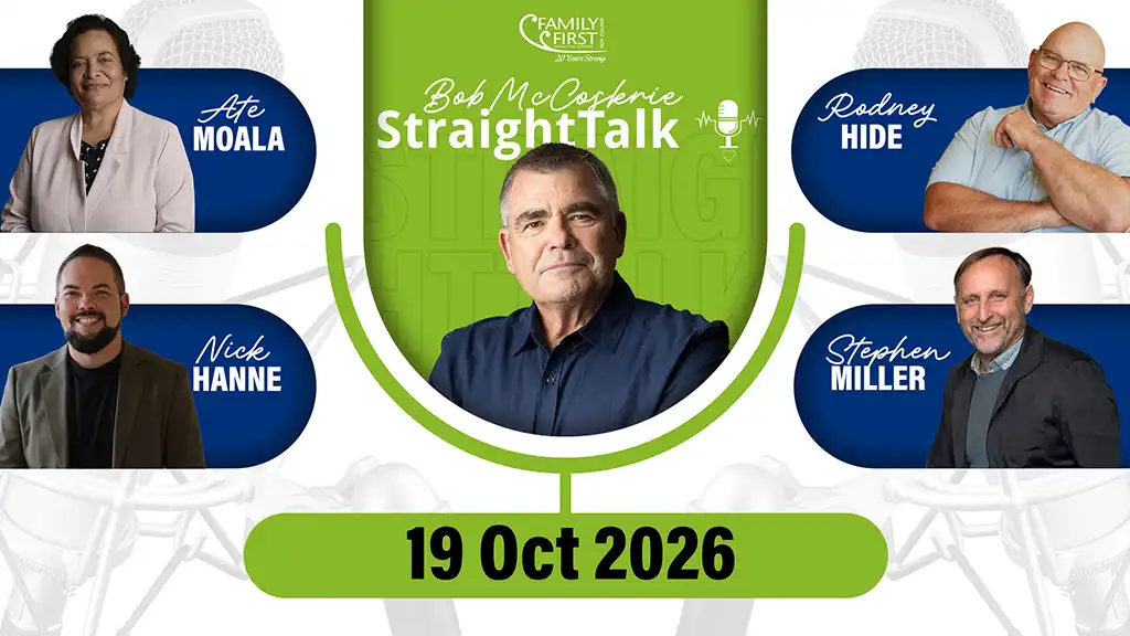 StraightTalk – 19 October 2026 StraightTalk - 19 October 2026